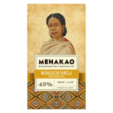 Menakao - Milchschokolade mit Vanille 45 %