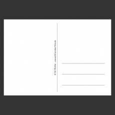 Weihnachts-Postkarte - Weihnachtsmann, Elche