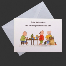 Weihnachtskarte - Frohe Weihnachten