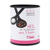 Provence Tradition - Fleur de Sel mit 5-Pfeffer-Mischung