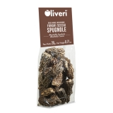 Oliveri - Getrocknete Rundmorcheln und Spitzmorcheln